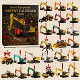 Construction Machinery Advent Calendar Mini Die-Cast Models