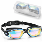 Anti-Fog Swimming Goggles – UV Protection, Silicone Seal & Adjustable Strap