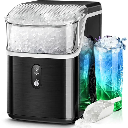 Countertop Nugget Ice Maker – Portable, Compact & Fast Chewable Ice