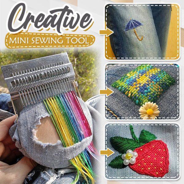 Enhanced Product Title: "Hand-Webset für Kleidungsreparatur und kreatives Weben – Komplettes Set für DIY-Projekte" 

This title includes relevant keywords while emphasizing the product's purpose and appeal to DIY enthusiasts.