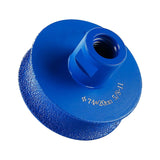 Diamond Grinding Wheel – Concave Edge Profiling, 74mm & Fits Angle Grinders & Drills