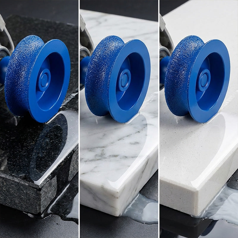 Diamond Grinding Wheel – Concave Edge Profiling, 74mm & Fits Angle Grinders & Drills