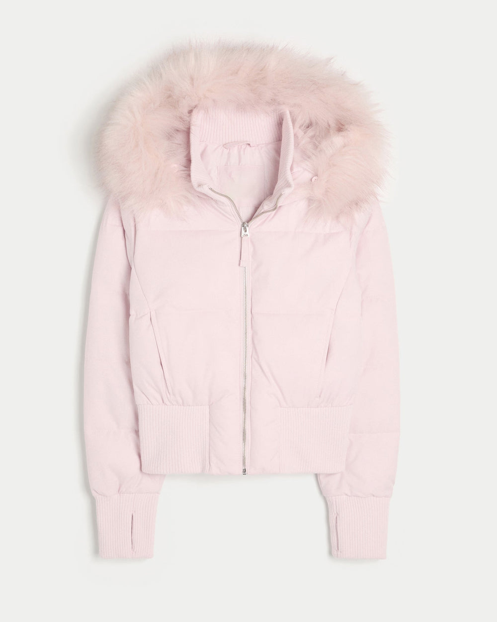 Cropped Quilted Hooded Winter Jacket – Tracy