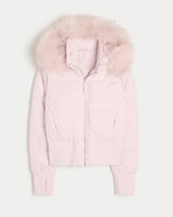 Cropped Quilted Hooded Winter Jacket – Tracy
