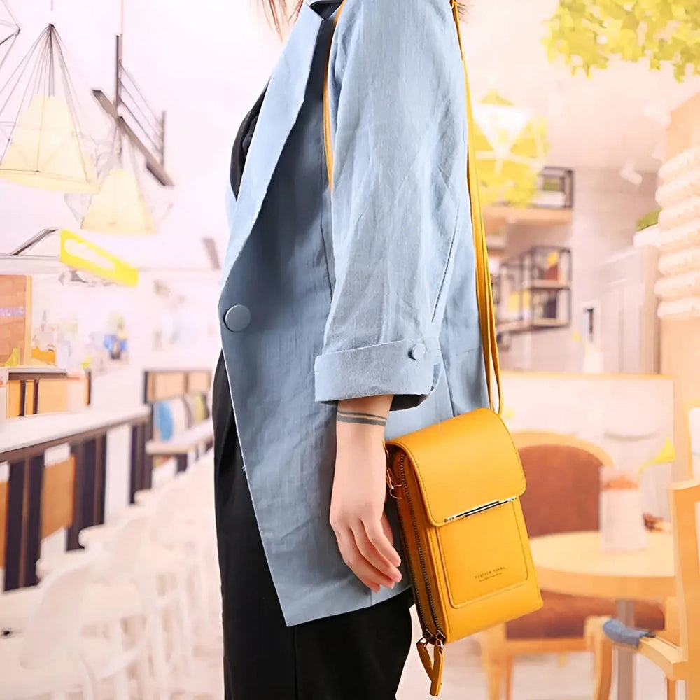 SecureStyle – Trendy Leather Anti-Theft Women's Shoulder Bag