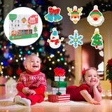 DIY Kristallmalerei Set – Farbenfrohe Kristallanhänger Selbst Gestalten für Kreative Bastelprojekte