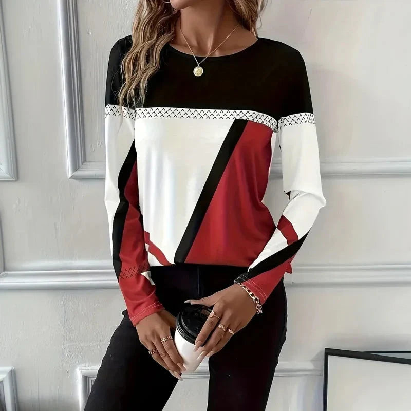 Tine™ Stylish Long Sleeve Shirt for Women - Trendy & Comfortable Fashion Top