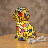 Table Lamp Modern Resin Figurine Ambient Light Home Decor