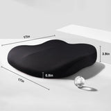 Enhanced Product Title: "Memory Foam Car Seat Cushion - Improved Visibility & Reduced Back Pain Relief" 

This title is optimized for Google Shopping by including relevant keywords while maintaining clarity and appeal.