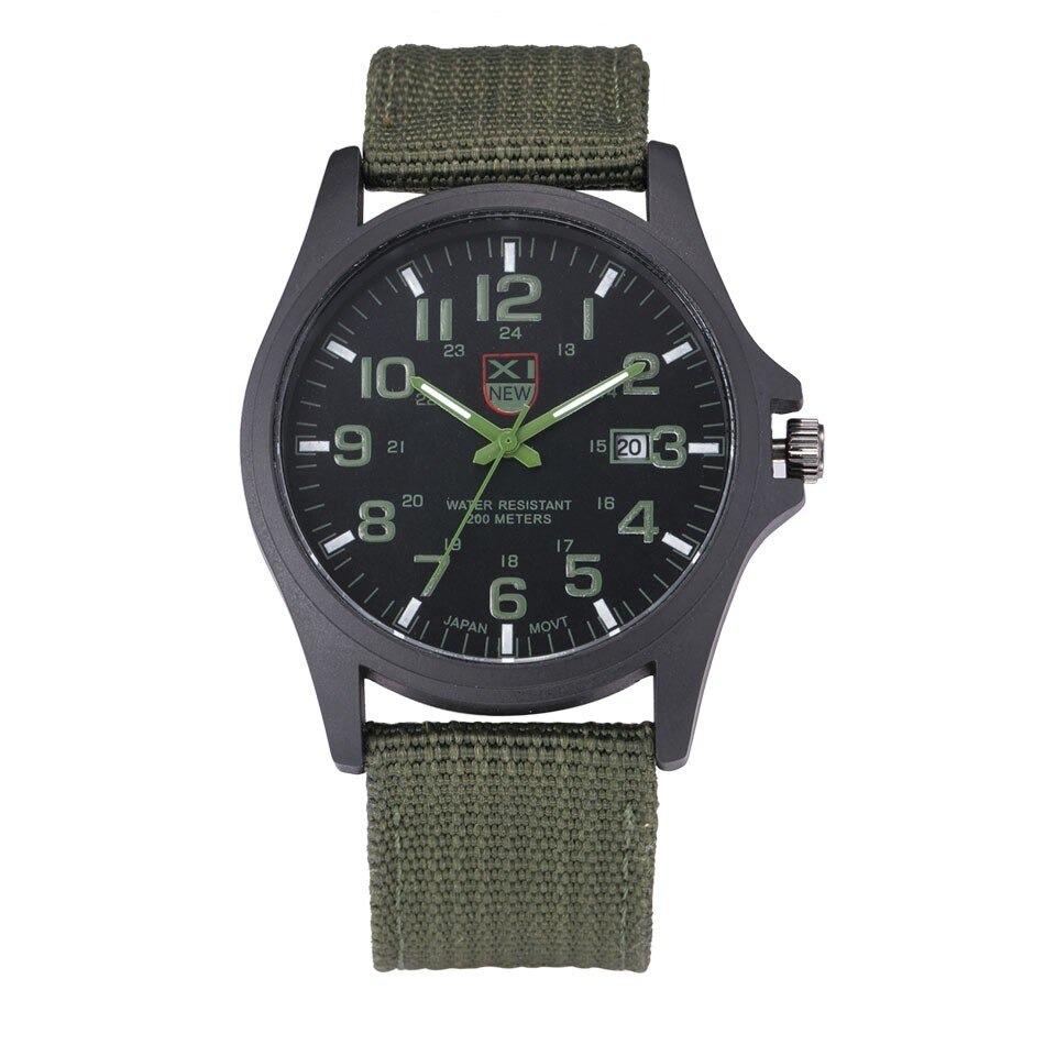 Tactical Men's Watch AdventureTime – Waterproof and Shock Resistant with LED | Kalsten