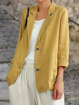 Women's Blazer with a Relaxed Fit - Emilia - 4