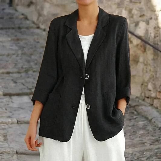 Women's Blazer with Relaxed Fit - Romy