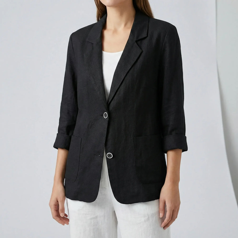 Women's Blazer with Relaxed Fit - Romy - 2