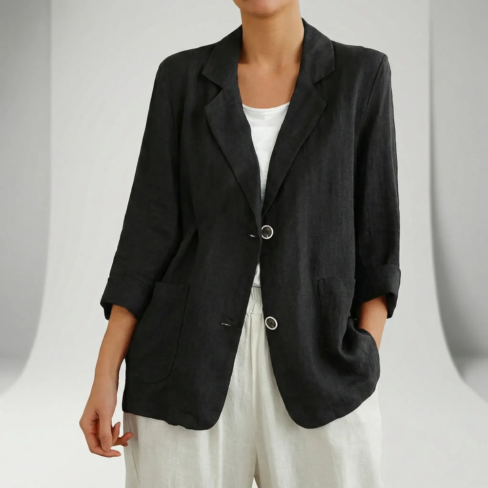 Women's Blazer with Relaxed Fit - Romy - 4