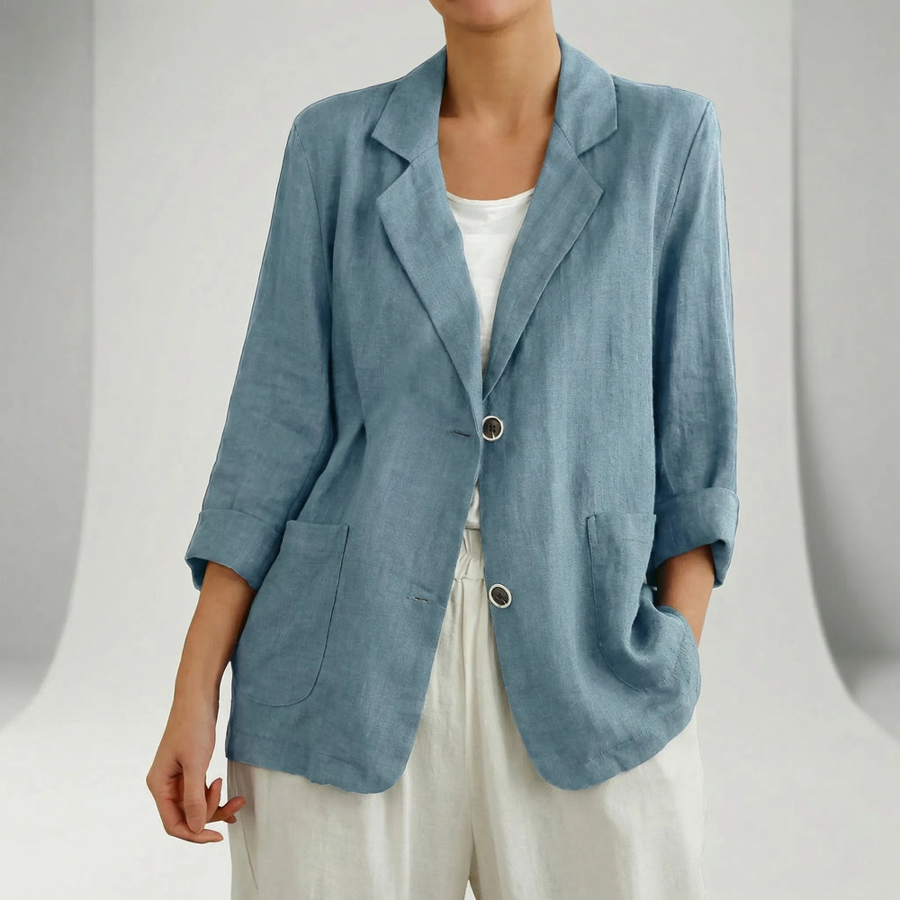 Women's Blazer with Relaxed Fit - Romy - 7