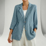 Women's Blazer with Relaxed Fit - Romy - 7