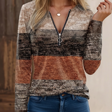 Ladies' Sweater with Zipper - Saskia - 4