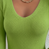 Ladies' Knit Sweater - Solveig