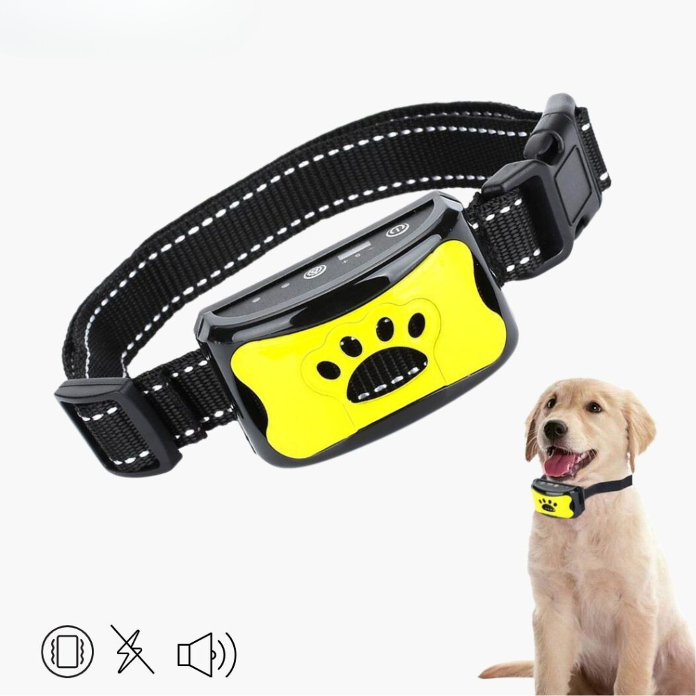 CalmVibes anti-bark dog training collar