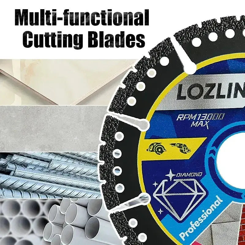 Diamant-Sägeblatt 115 mm – Multifunktional für Fliesen, Beton und Stahl - 2 Stück