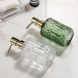 Kalsten | Diamond Pattern Glass Soap Dispenser