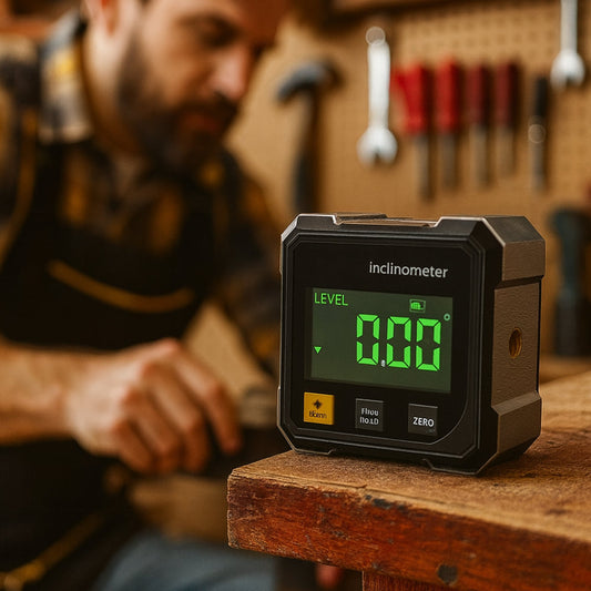 Digital Angle Finder – Magnetic Base, Laser Guide & Precision Readout