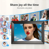 Digital Photo Frame WiFi Touchscreen HD Display Table Wall Mount