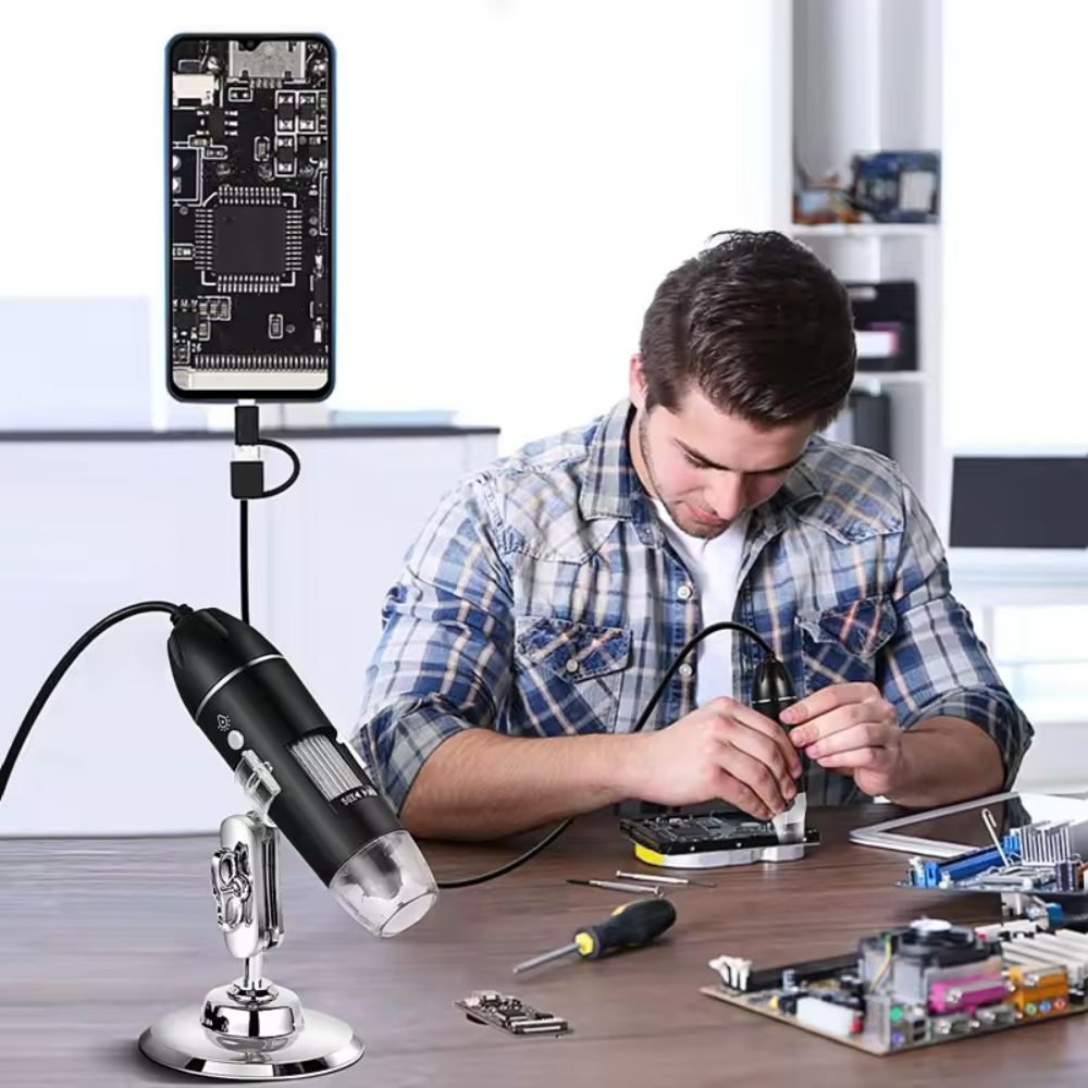 Digital Microscope Handheld USB Portable HD Magnifier Phone