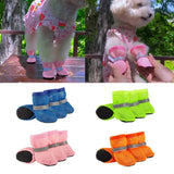 Dog Shoes Non Slip Adjustable Paw Boots