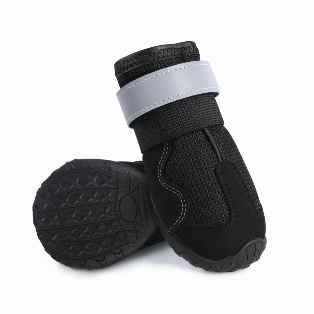 Dog Shoes Outdoor Paw Protection Anti Slip Rubber Sole