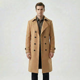 Yves - Double-Breasted Long Coat