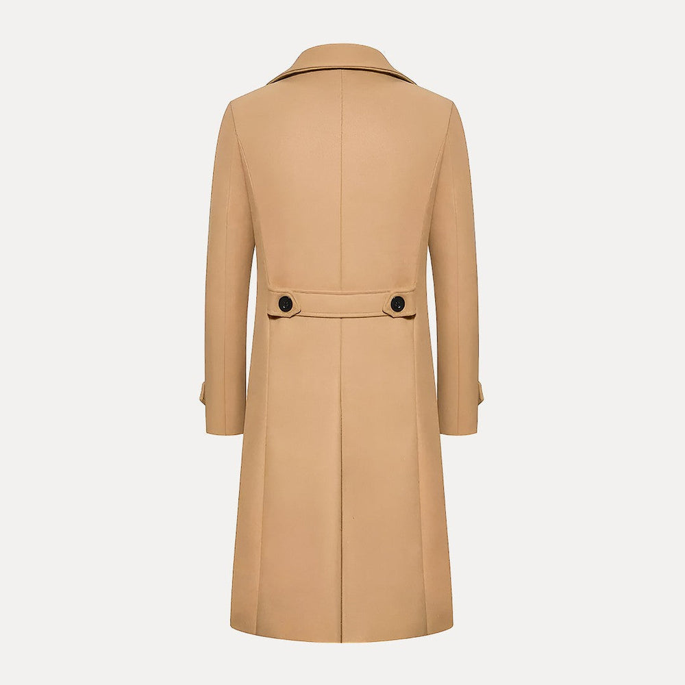 Yves - Double-Breasted Long Coat