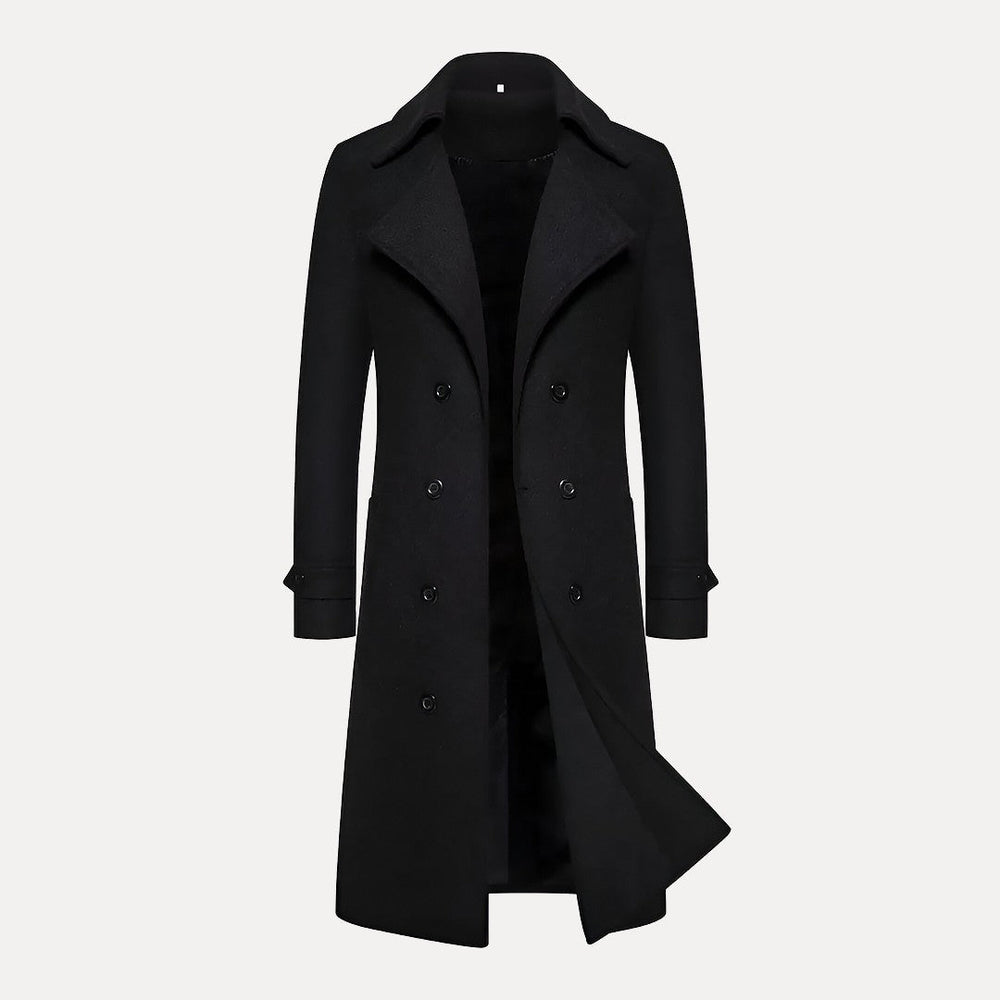 Karl - Double-Breasted Long Coat