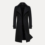 Karl - Double-Breasted Long Coat