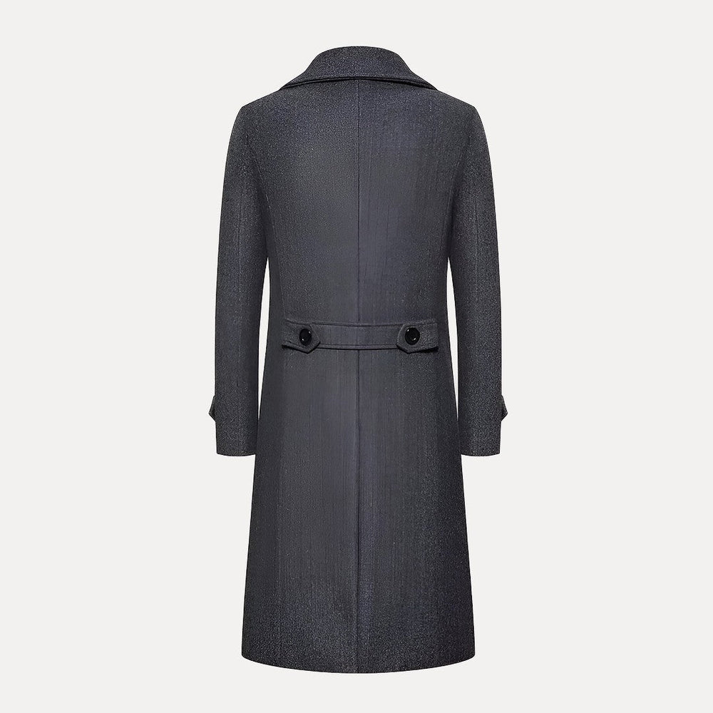 Yves - Double-Breasted Long Coat