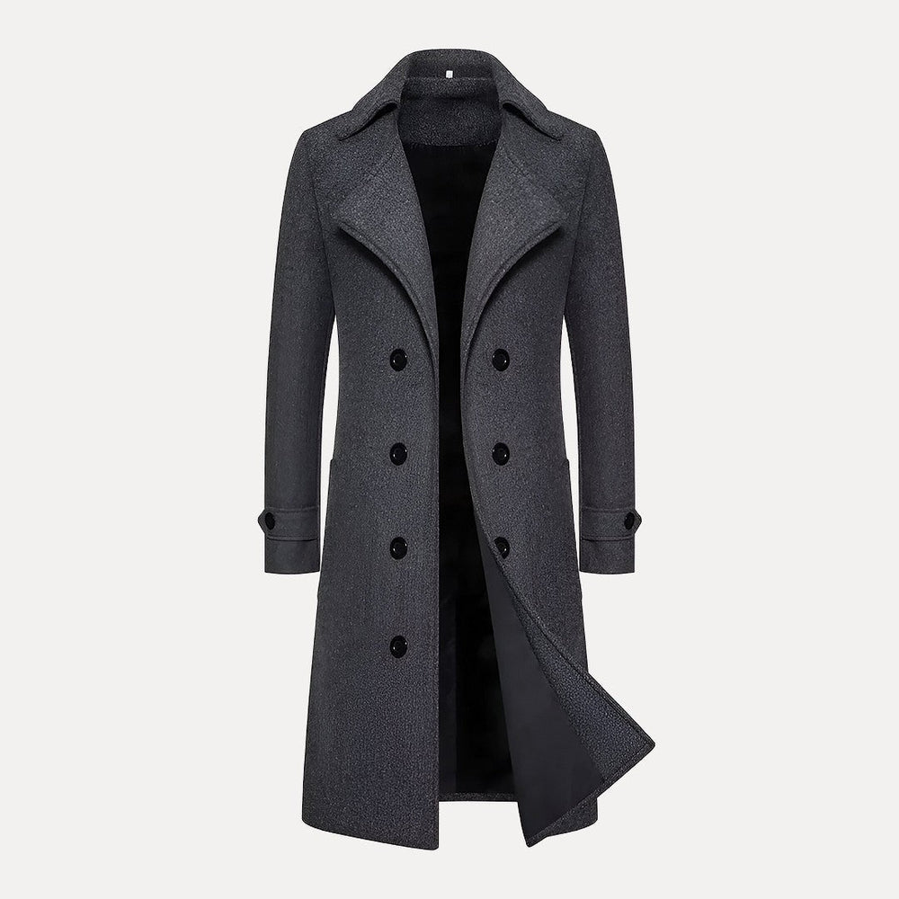 Karl - Double-Breasted Long Coat
