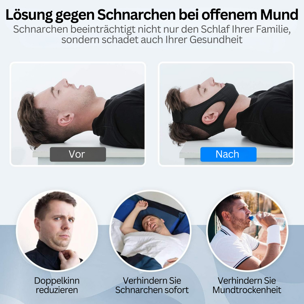 Anti-Snore Chin Strap – DreamQuiet