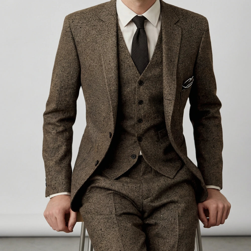 Ansgar – Three-Piece Slim-Fit Suit