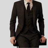 Marc - Three-piece slim-fit suit