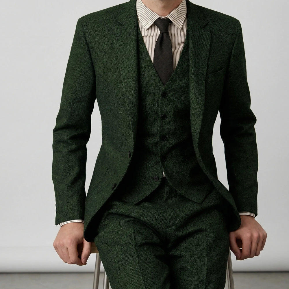 Ansgar – Three-Piece Slim-Fit Suit