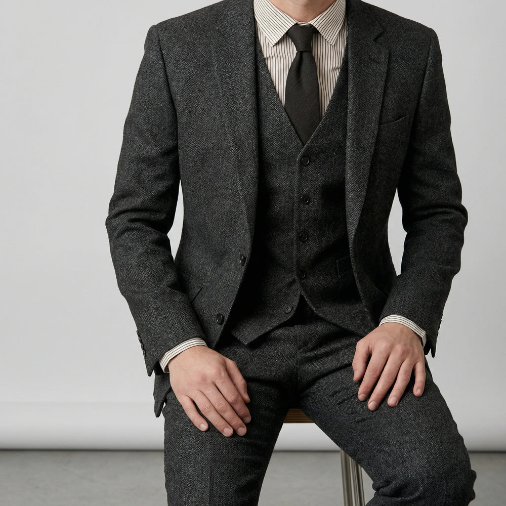 Ansgar – Three-Piece Slim-Fit Suit