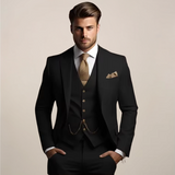 Karl - Three-piece slim-fit suit
