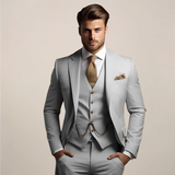 Karl - Three-piece slim-fit suit