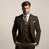 Karl - Three-piece slim-fit suit