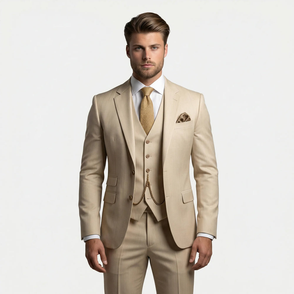 Calvin - Three-piece slim-fit suit