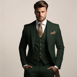 Karl - Three-piece slim-fit suit
