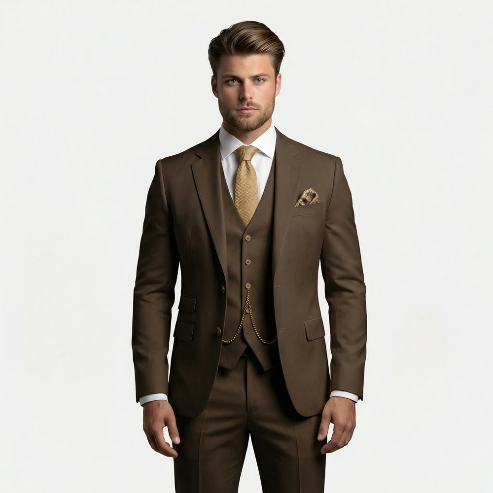 Calvin - Three-piece slim-fit suit