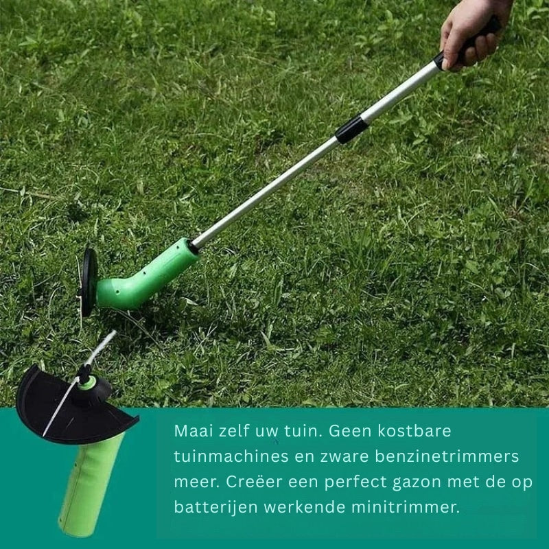 Enhanced Product Title: **Kabelloser Rasentrimmer für präzise Kanten – Leistungsstarker Akku, kabellose Freiheit für Ihren Garten** 

This title includes keywords that potential customers might search for while emphasizing the product's key features.