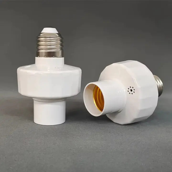 E27 Lamp Socket with Motion Sensor - Set of 3 | Energy-Efficient Smart Lighting Solution