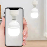 E27 Lamp Socket with Motion Sensor - Set of 3 | Energy-Efficient Smart Lighting Solution